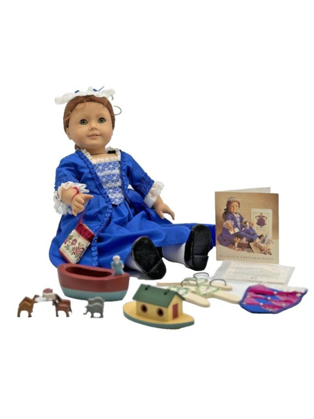 EUC 1991 Pleasant Company American Girl Felicity Merriman Doll
